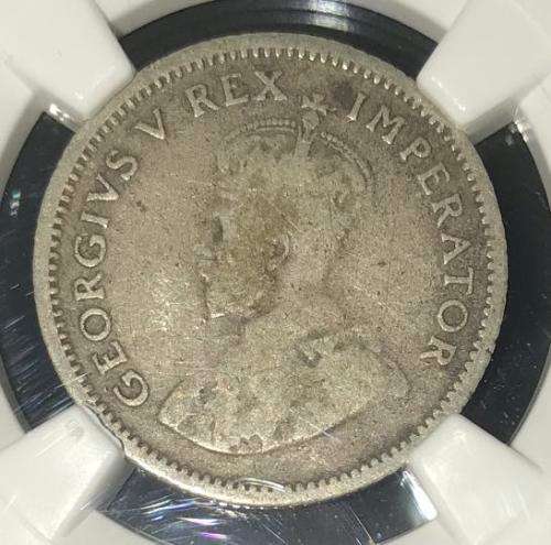 1931 Union of South Africa - Sixpence (6d) - NGC VG8 - RARE - LOW MINTAGE: 4805