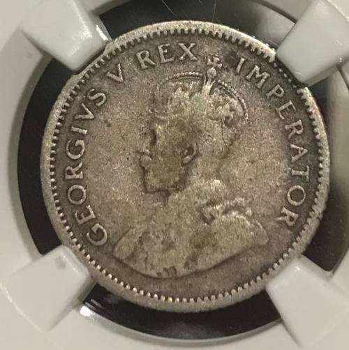 1931 Union of South Africa - Sixpence (6d) - NGC VG8 - RARE - LOW MINTAGE: 4805
