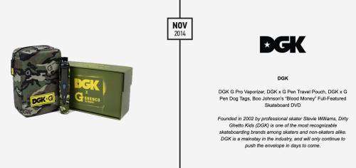 DGK G PRO Vaporizer / Vaporiser / Vape | Limited Edition Pouch Set | Brand New