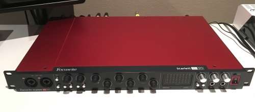 FOCUSRITE SCARLETT 18i20 GEN1 | USB AUDIO INTERFACE | Gives you pro-studio features at decent price!