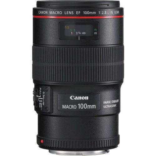 CANON EF 100MM F2.8 L IS USM MACRO LENS Retail: R17 695 + LENS HOOD Retail: R1135 | Condition 10/10!
