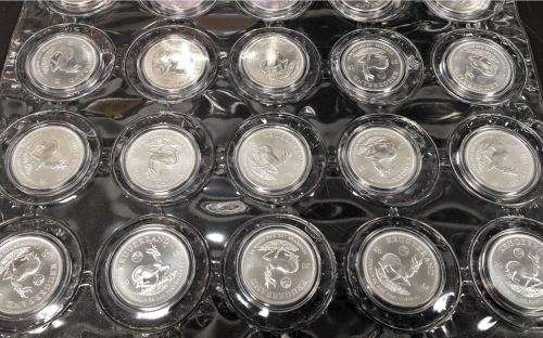 2018 KRUGERRAND SILVER 1oz | BRILLIANT UNC | `GREAT WALL OF CHINA` PRIVY MARK