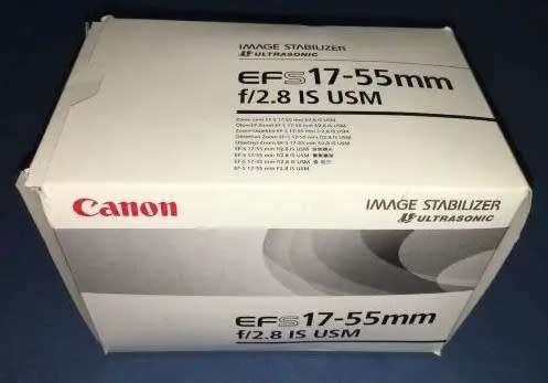 CANON EF-S 17-55mm F2.8 IS USM LENS | In Original Canon Box