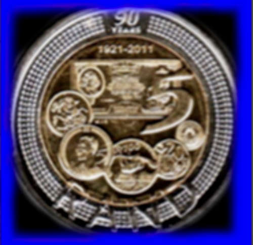 NEW SARB 90th Anniversary R5 Uncirculated Coins