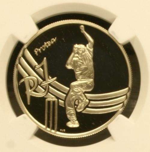2003 Cricket Protea Silver R1 ## PF67 Ultra Cameo ## 3rd Finest Grade ## Crazy R1 Start