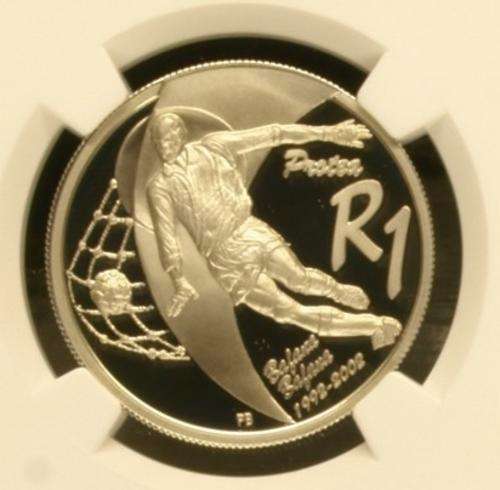 2002 Soccer Protea Silver R1 ## PF68 Ultra Cameo ## 2nd Finest Known ## Crazy R1 Start