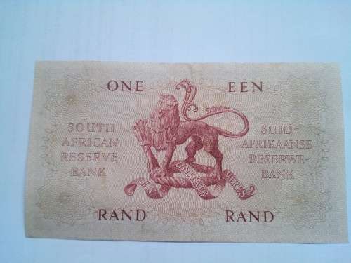 South Africa One Rand 1961-1965 (G Rissik)