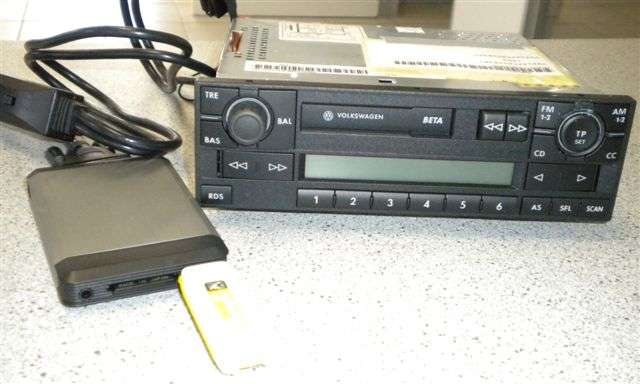 VW-BETA Factory Original head unit -INCLUDING USB/SD CARD/AUXI N  Interface