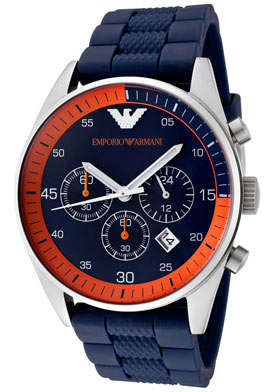 Emporio Armani AR5864 - Authentic Chronograph Sports Mens Watch