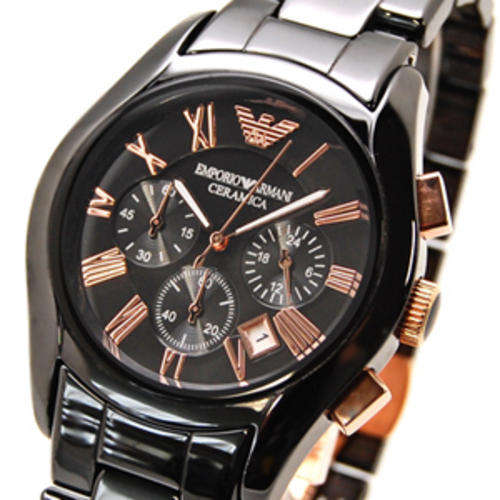 Emporio Armani AR1410 Ceramica Chronograph Quartz Mens Watch