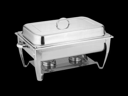 ***** Two Burners Chafing Dish With two Inner Tray Stunning Stainless Steel*****