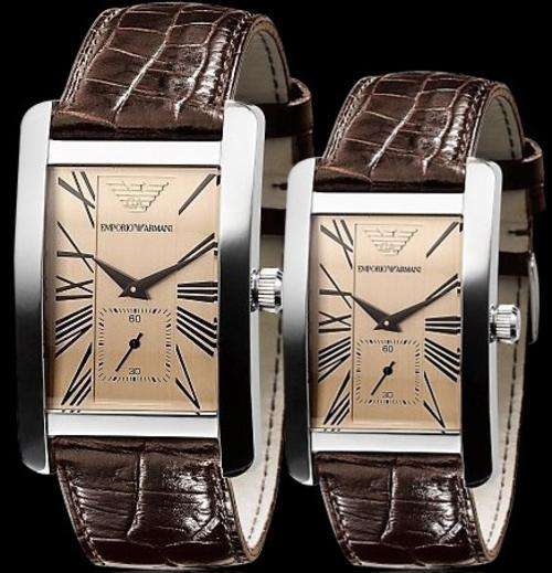 Lovers watch Emporio armani pair watch AR0154/0155