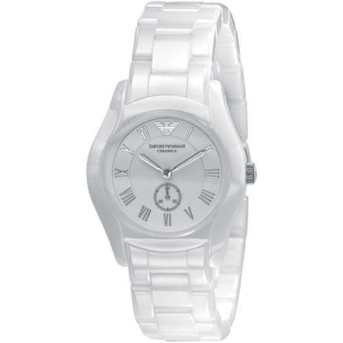 Emporio Armani Women's AR1405 Ceramic Analog with Ceramic Bezel Watch