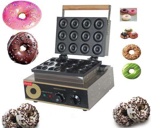 electric twelve-round cakes doughnuts  snack machine