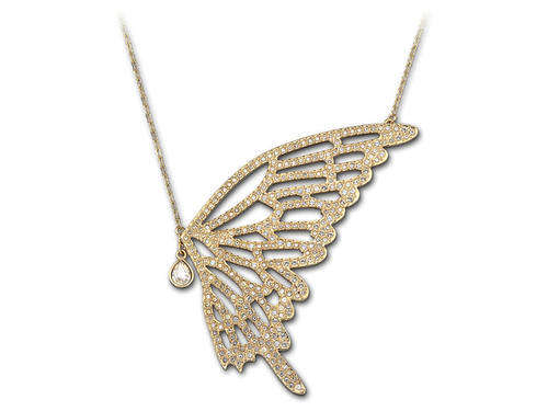 Butterfly Inspired Swarovski Elements Necklace