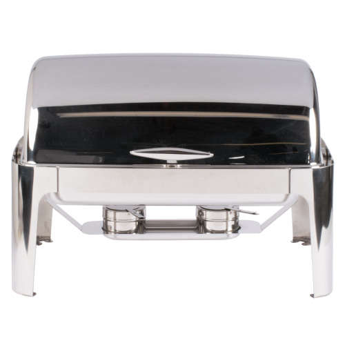Restaurant Chafing Dish Polished Stainless Steel Supplied with water pan, food pan, cover