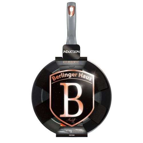 Berlinger Haus 24cm Marble Coating Frypan BH-6001 - Moonlight Edition (READ THE DESCRIPTION)