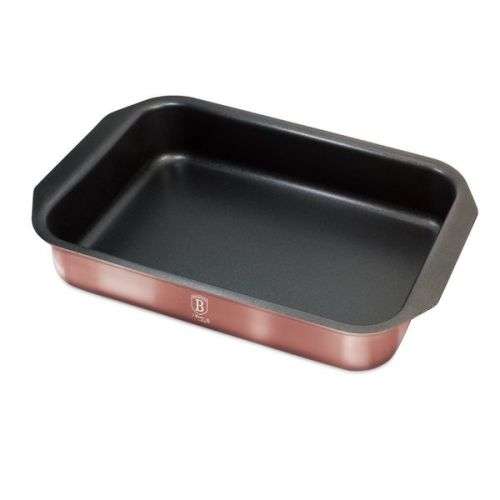 Berlinger Haus 35cm Marble Coating Oblong Roaster BH-6040- i-Rose Edition  ( READ THE DESCRIPTION)