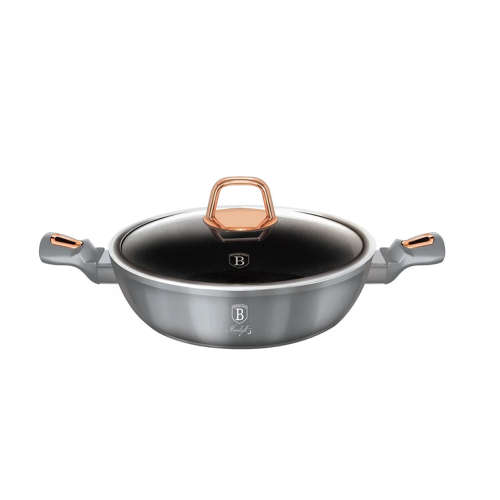 Berlinger Haus 28cm Marble Coating Shallow Pot - Moonlight Edition, BH-6014 (READ THE DESCRIPTION)