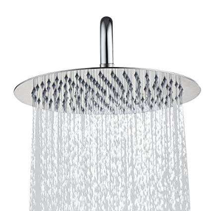 Ultra Thin Round Shower Head (READ DESCRIPTION)