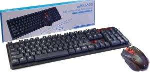 HK6500 2.4GHz Wireless Keyboard + 1600DPI Wireless Optical Mouse
