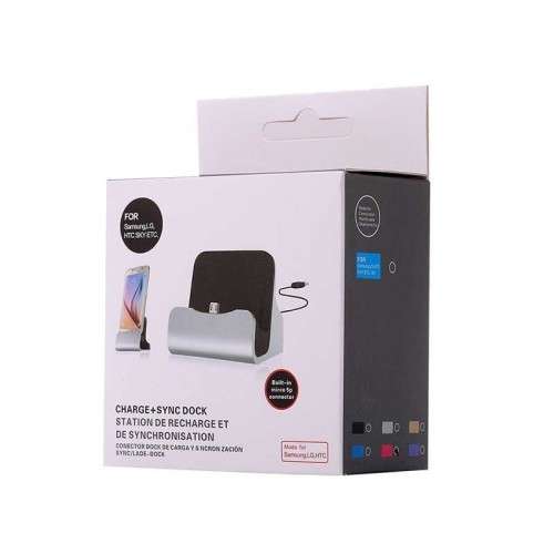Charge & Sync Docks Type C - Silver