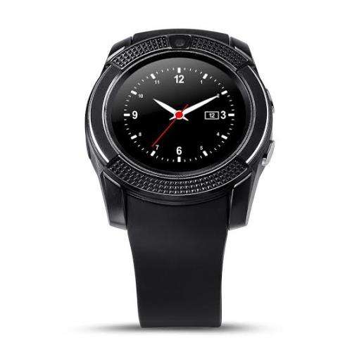 V8 Smart Watch Support Sim Card Bluetooth Clock with Camera for Smartphone