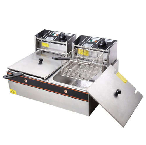 Ideal 10L Stainless Steel 2-Tank Electric Fryer (READ THE DESCRIPTION)