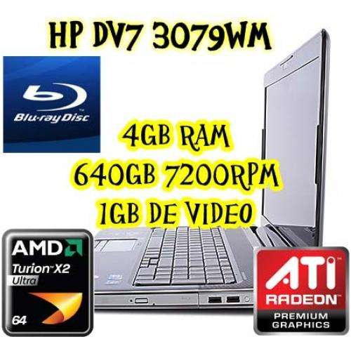 {FULL GAMING} {HP DV7 } { HIGH SPECS} {4GB RAM} {640GB HDD} { BLU-RAY} {1GB ATI GRAPHIC}