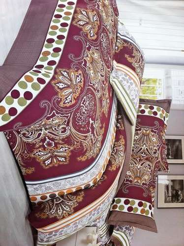 6 piece Queen SIZE SOFT COTTON DUVET COVER SET