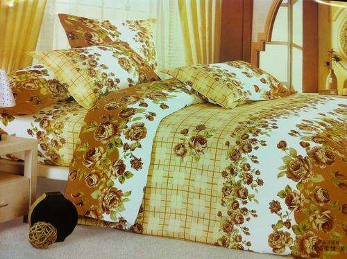 6 piece DOUBLE SIZE SOFT COTTON DUVET COVER SET