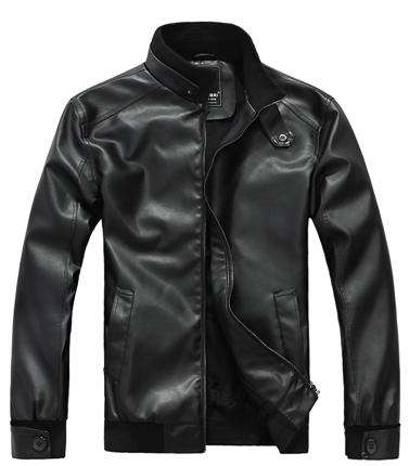 2012 Leather coat man's leather jacket