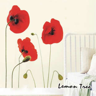 Beautiful home wall sticker  pvc--- Happiness Blooms ---Cheap and convicet