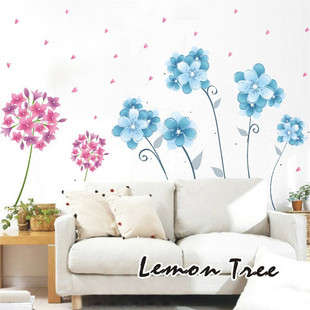 Beautiful   stickers pvc--   Hyacinath ---- - cheap and convenient
