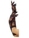 Black Lace Gloves