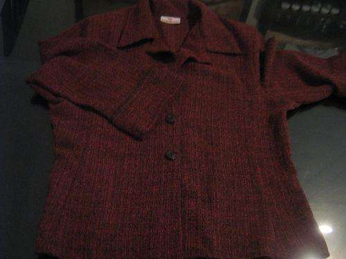 Pink & Black Modern 3/4 sleeve jacket - size 38