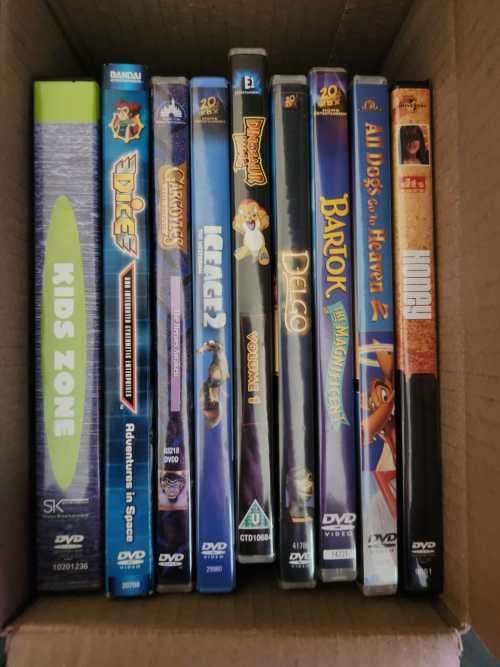 Box of DVD`s