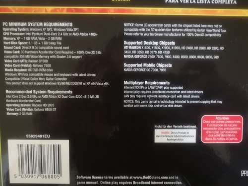 Guitar Hero world tour