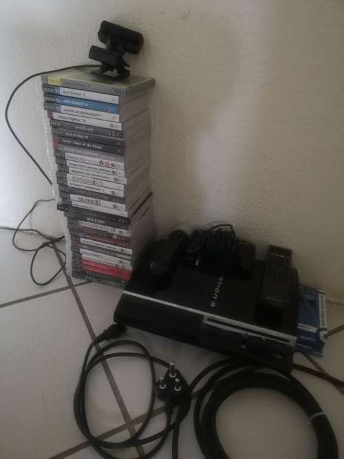 Playstation 3 and 30 games