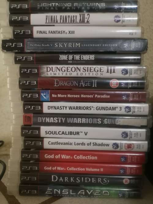 Playstation 3 and 30 games