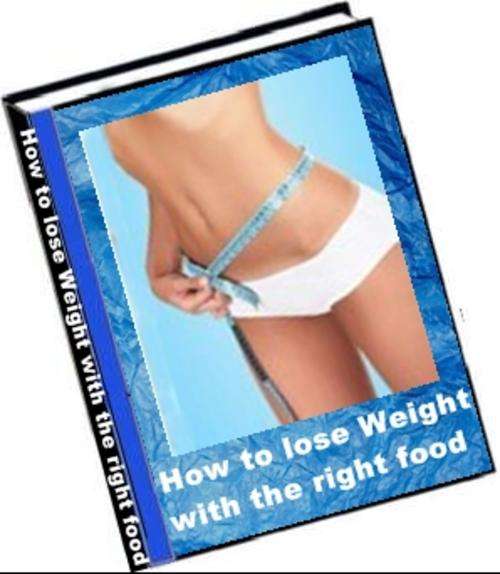 How to lose weight with the right food.