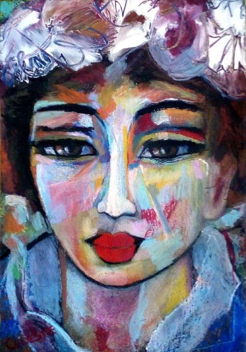 JOHANNA - AN ORIGINAL PAINTING BY CELESTE FOURIE-WIID