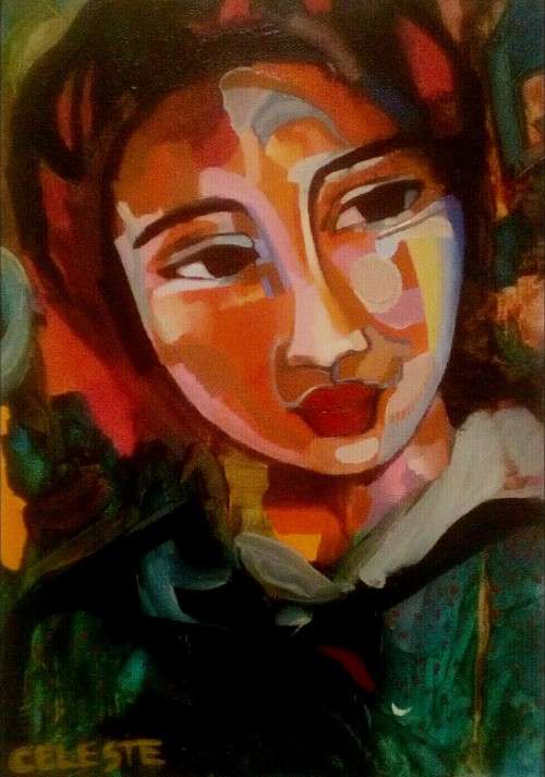 CHENIQUE 2 - AN ORIGINAL PAINTING BY CELESTE FOURIE-WIID