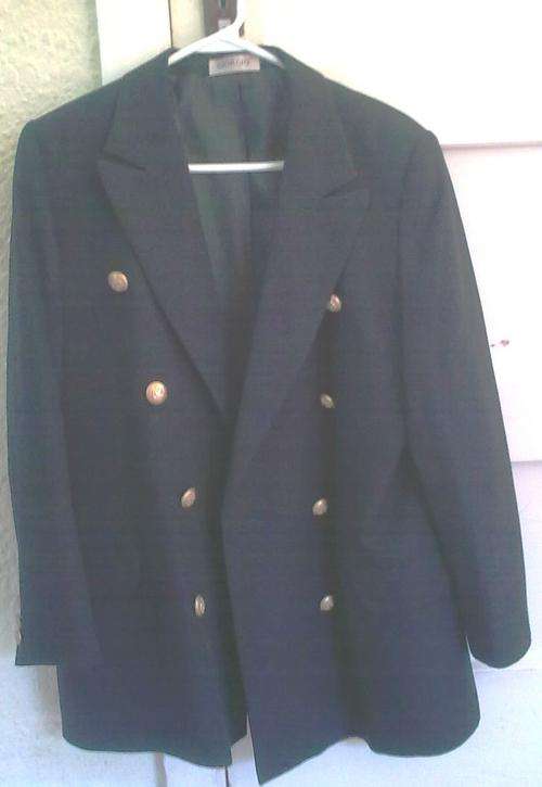 Navy Blazer - Double-Breasted [Size 14]