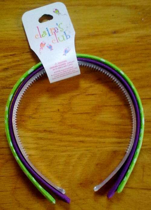 Set of THREE Alice Bands - LOW POSTAGE