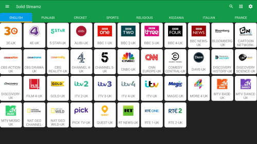 sports and other international channels,live online tv!