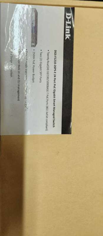 Dlink 24 port POE switch