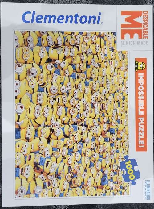 Clementoni Despicable Me Minions 1000 Piece Impossible Puzzle