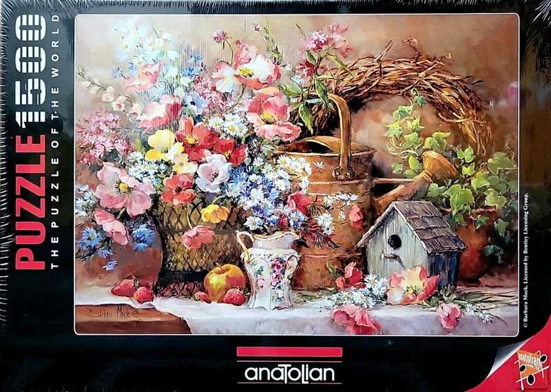 Anatolian 1500 Piece Puzzle: Garden Medley Vase Flowers