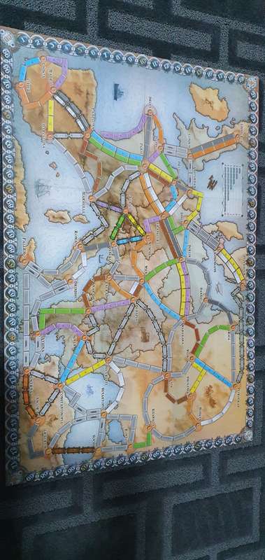 Ticket to Ride Europe Board Game